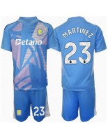 Otroške Nogometnih dresov Aston Villa Emiliano Martinez #23 Vratar Tretji 2024-25 Kratki rokavi (+ hlače)